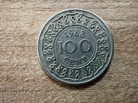 Surinam - 100 cenți (1988)