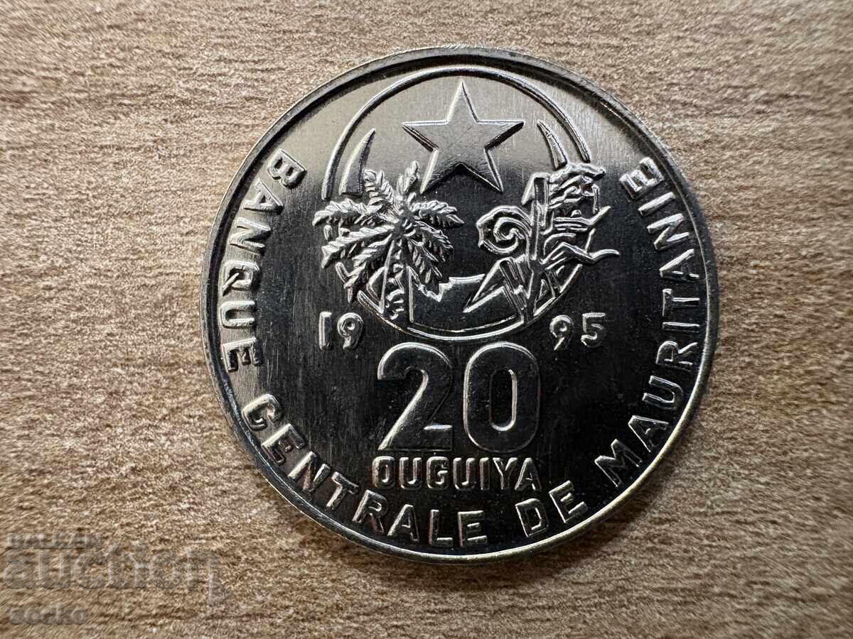 Мавритания - 20 угии (1995) Мавритания - 20 угии (1995)
