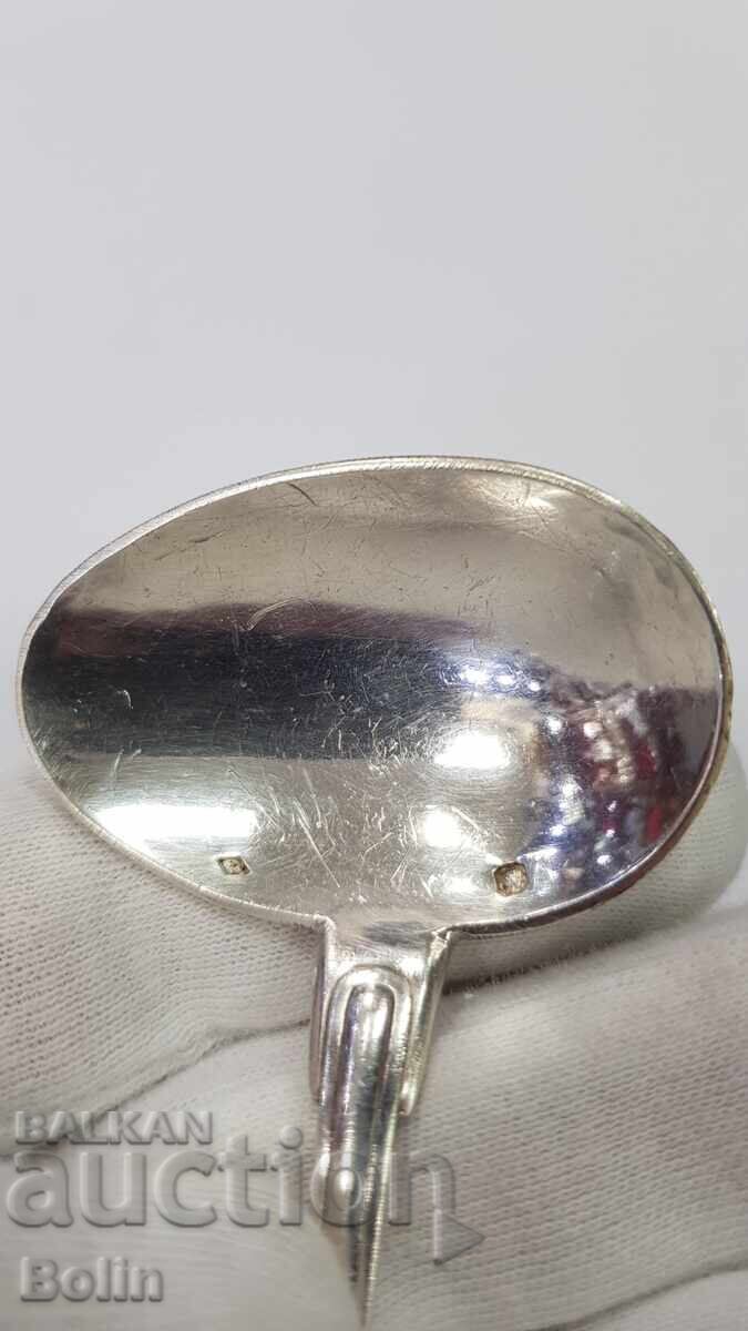 Beautiful silver sauce spoon, France - 950 purity with price € 105.00 | 205.36 BGN