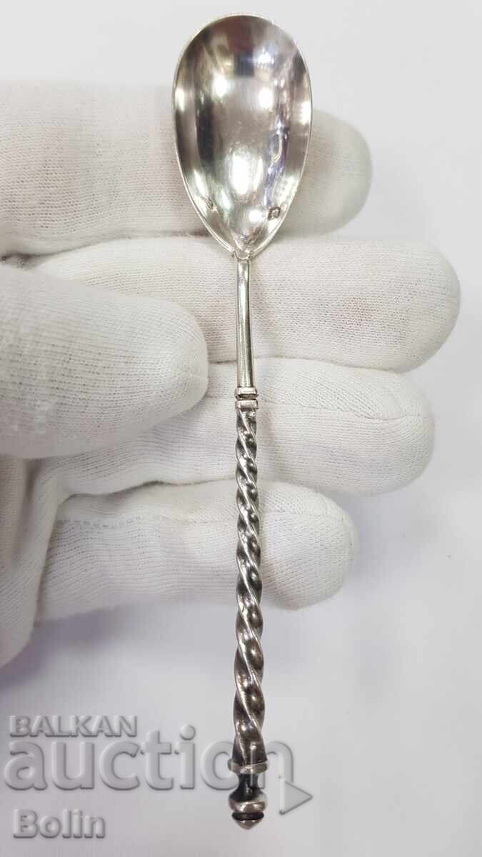 Beautiful silver spoon, France - 950 purity