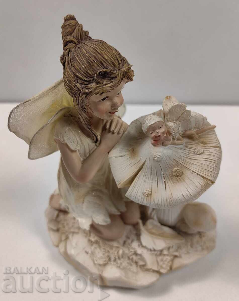 Delivery of COMPOSITION GIRL CHILD BABY ANGEL MUSHROOM HEALTHY