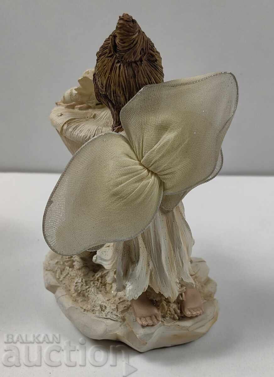 COMPOSITION GIRL CHILD BABY ANGEL MUSHROOM HEALTHY - 5