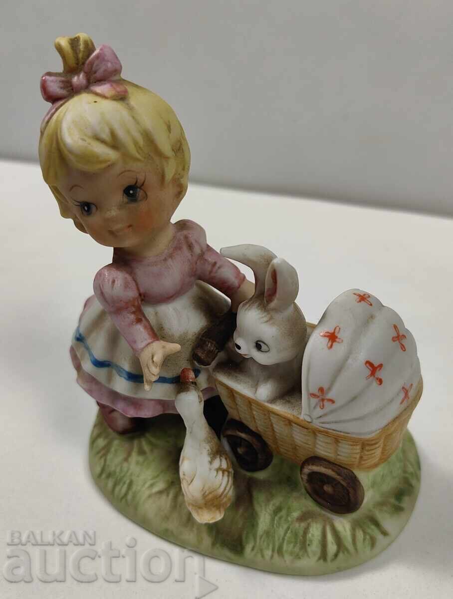 COMPOSITION BABY STROLLER RABBIT DUCK FIGURE HEALTHY COMPOSITION BABY STROLLER RABBIT DUCK FIGURE HEALTHY