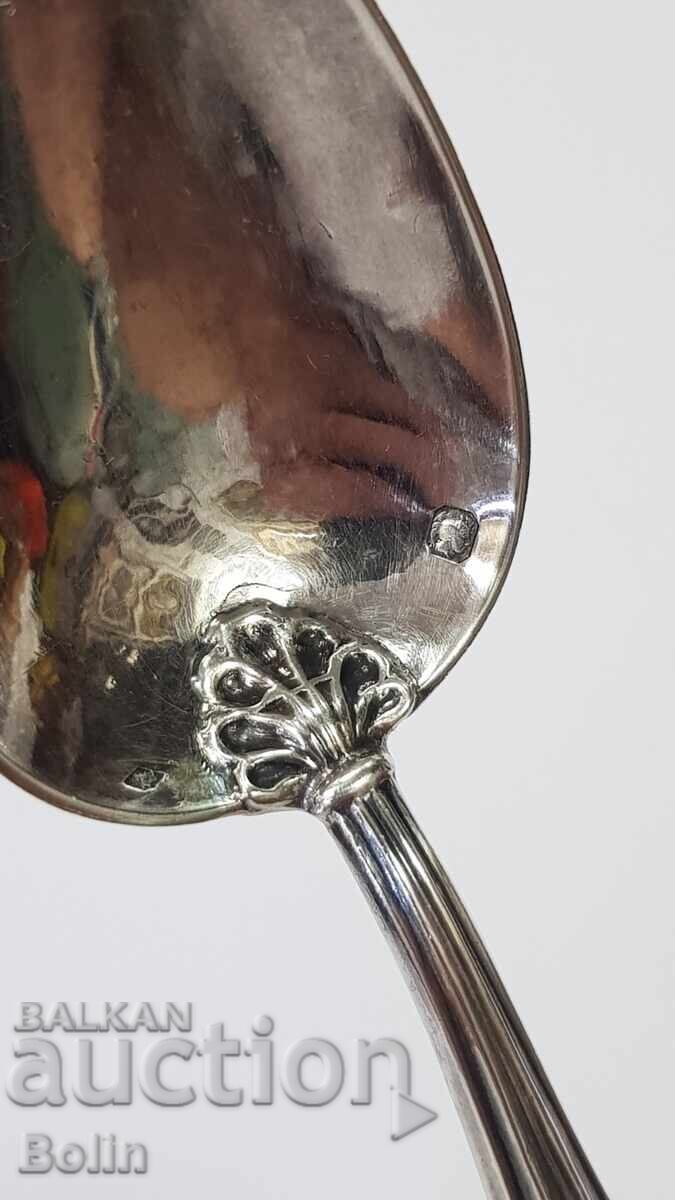 Delivery of Rare silver spoon, France - 950 purity for the Medici family, 19th century Delivery of Rare silver spoon, France - 950 purity for the Medici family, 19th century
