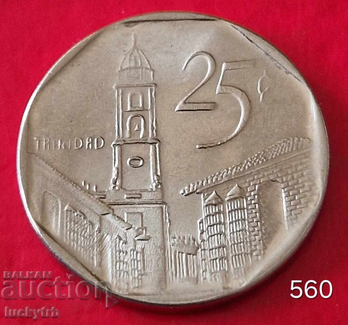 25 centavos 2008 - Κούβα
