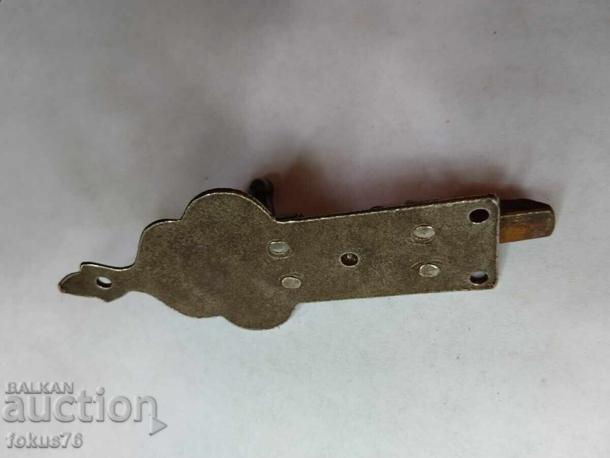 Old forged small latch for door or window - 5