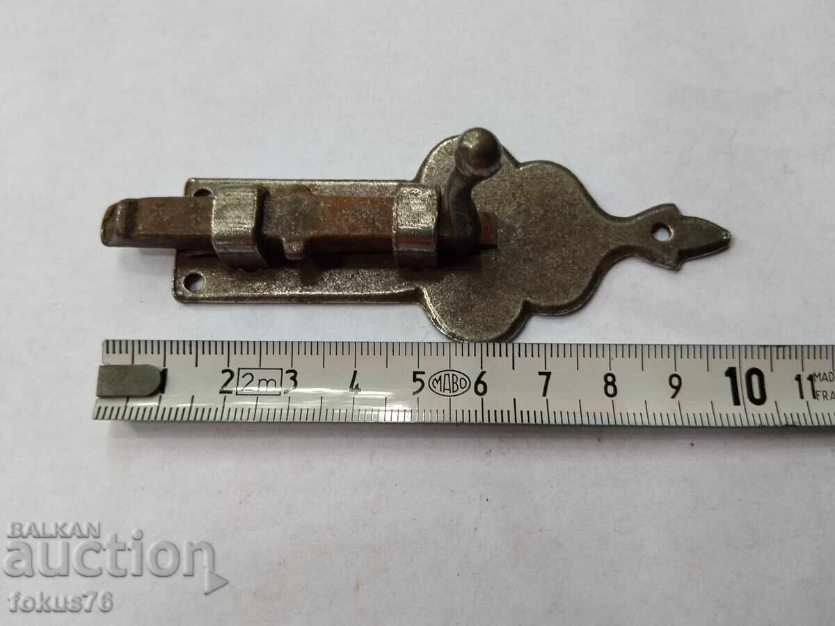Old forged small latch for door or window - 6