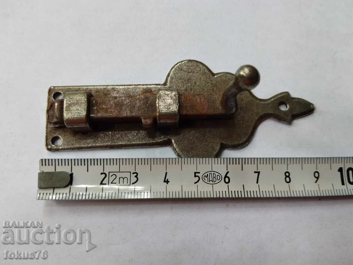 Old forged small latch for door or window - 7