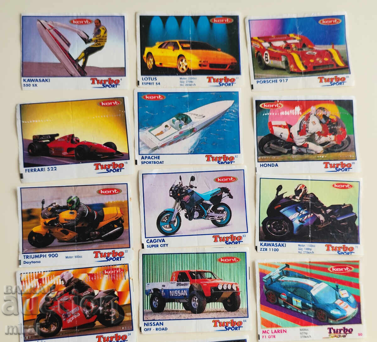 21 br. KARTINKI OT DŬVKI Turbo Kent Sport με τιμή € 5.00 | 9.78 BGN