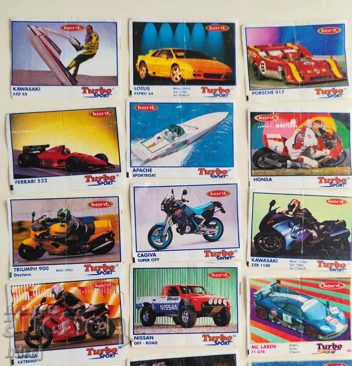 Παράδοση 21 br. KARTINKI OT DŬVKI Turbo Kent Sport