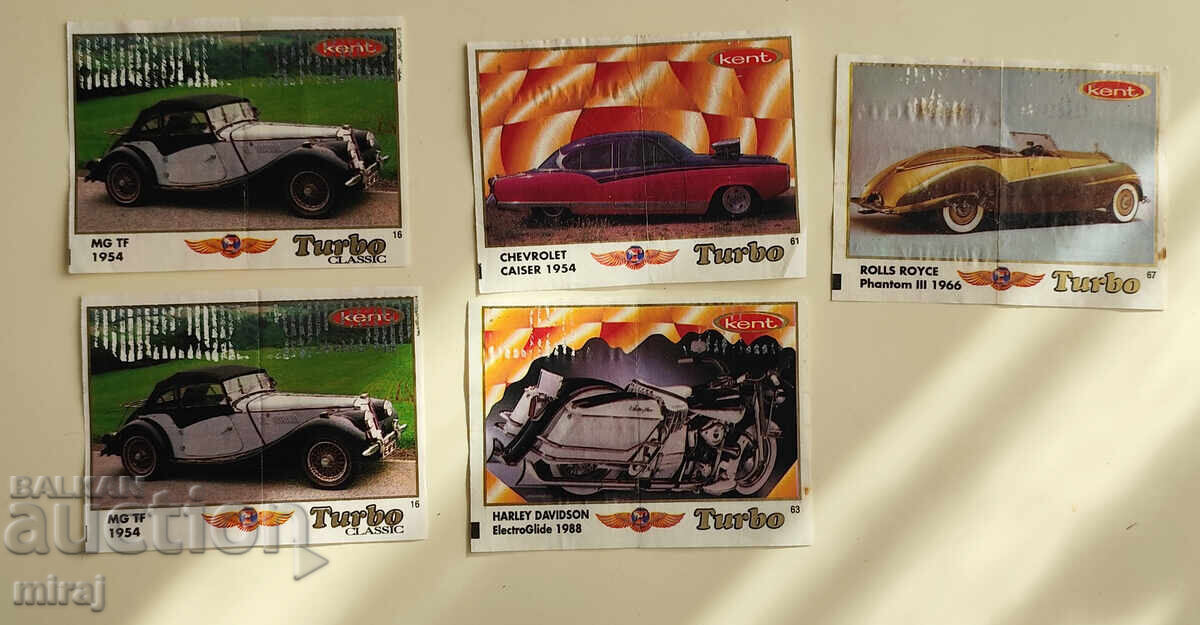 28 br. KARTINKI OT DŬVKI Turbo Kent Klasika - 6