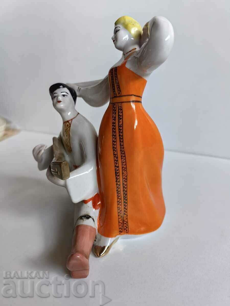FIGURA DE COMPOZIȚIE URSS PORȚELAN ARE STATUETA NOTĂ - 5