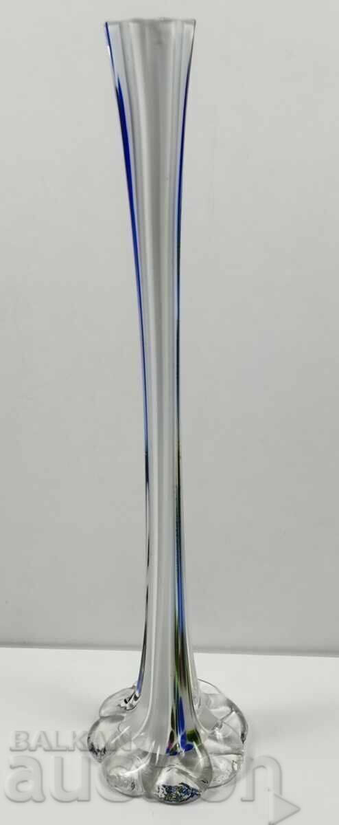 TALL GLASS VASE