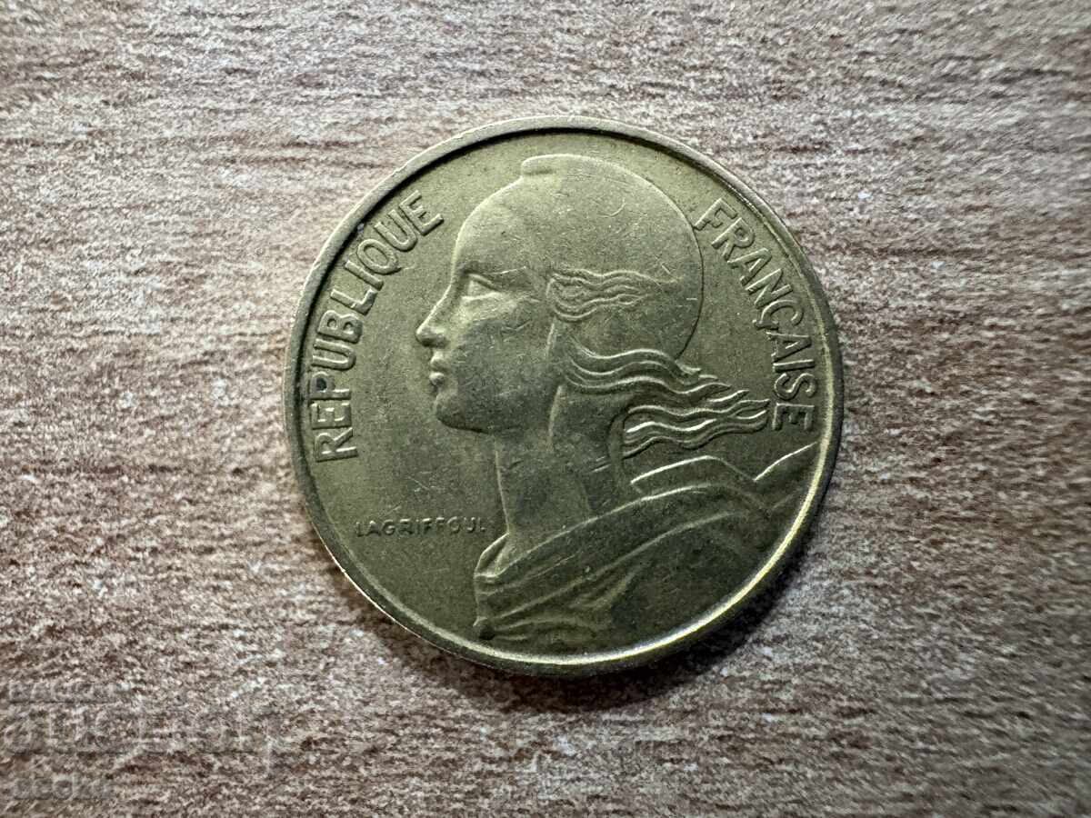 Franța - 10 centime (1969) cu preț € 0.10 | 0.20 BGN