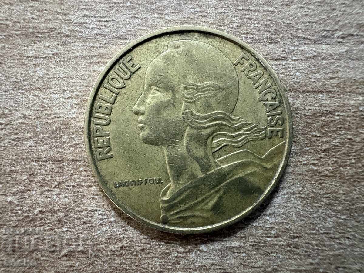Франция - 20 сантима (1967) с цена € 0.10 | 0.20 лв.