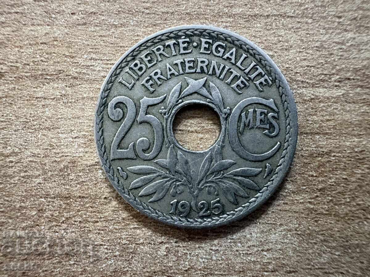 Франция - 25 сантима (1925)