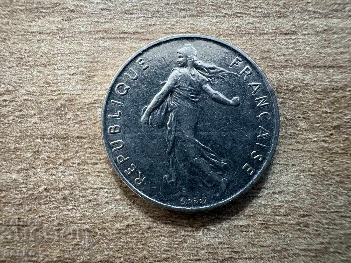 Franța - 1/2 franc (1993) cu preț € 0.15 | 0.29 BGN Franța - 1/2 franc (1993) cu preț € 0.15 | 0.29 BGN