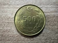 Τουρκία - 500 λίρες (1990)