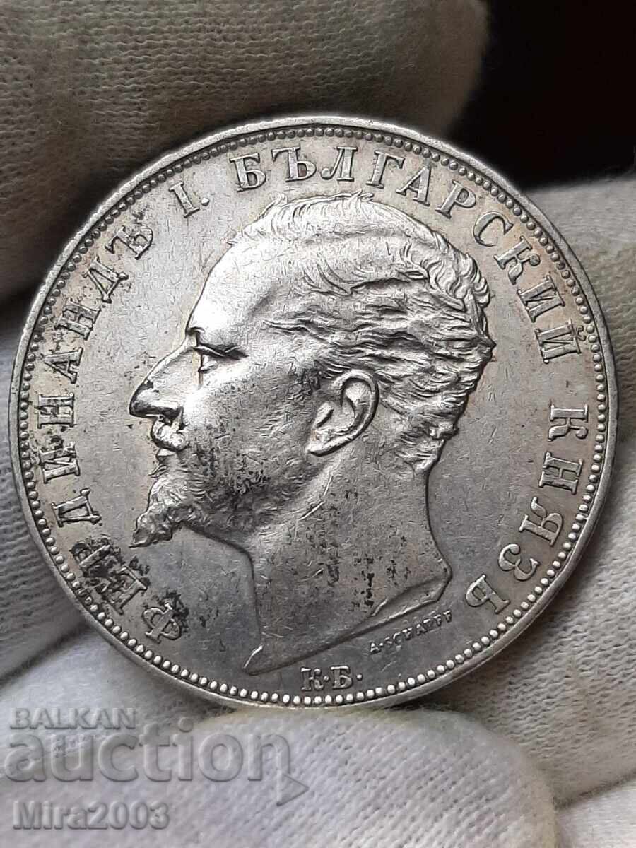 5 leva 1894 MONEDĂ DE TOP! - 9 5 leva 1894 MONEDĂ DE TOP! - 9