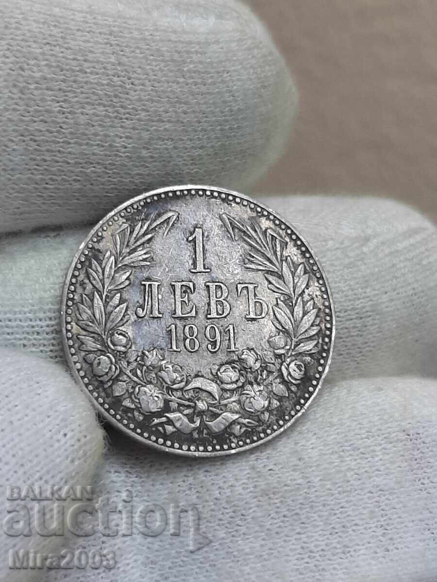 Licitație 1 lev 1891 Licitație 1 lev 1891