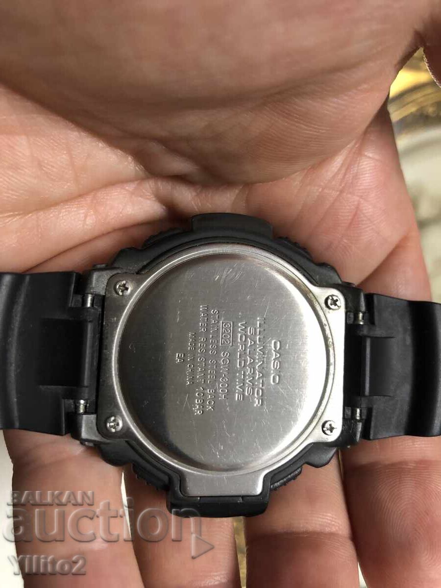 Δημοπρασία Ρολόι Casio Twin Sensor SGW-300H