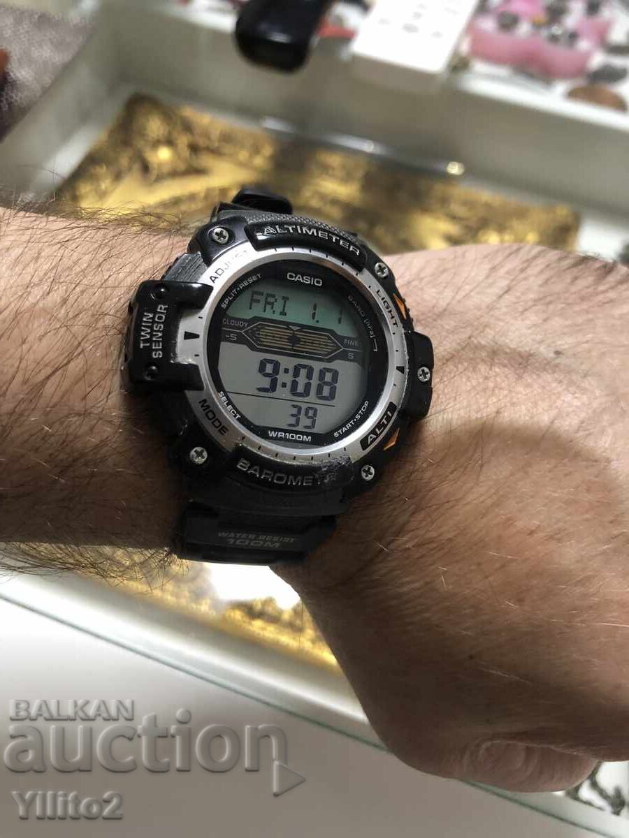 Ρολόι Casio Twin Sensor SGW-300H - 5