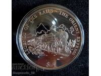 (¯`'•.¸ 5 dolari 2000 LIBERIA UNC ¸.•'´¯)
