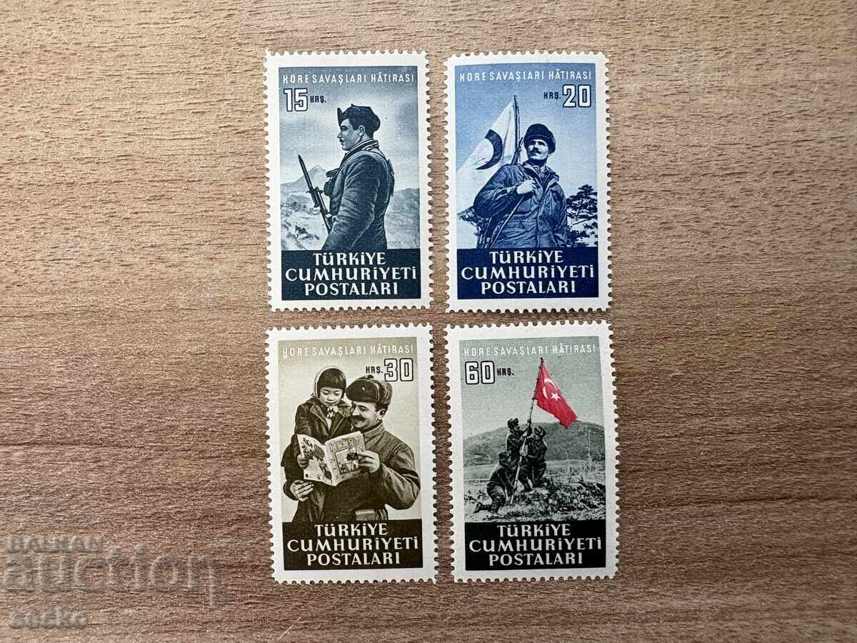 Turkey - Turkish participation in the Korean War (1952) MNH