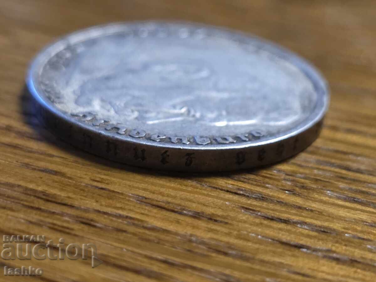 Licitație Monedă de argint 5 mărci Licitație Monedă de argint 5 mărci