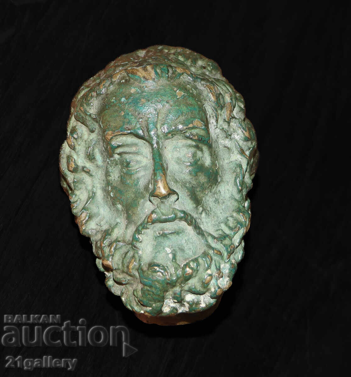 Original bronze bust sculpture with price € 180.00 | 352.05 BGN