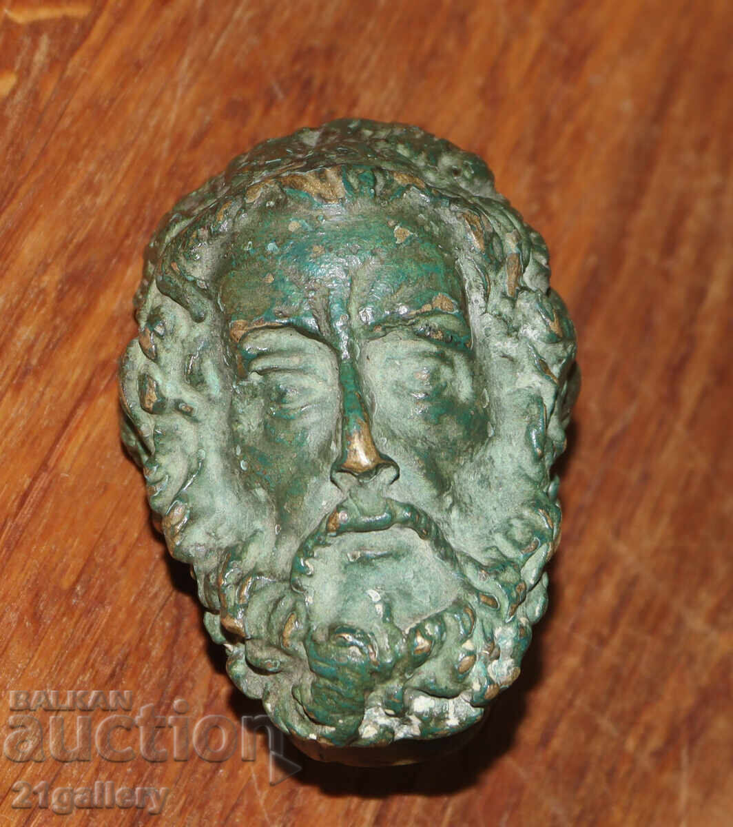 Auction  Original bronze bust sculpture