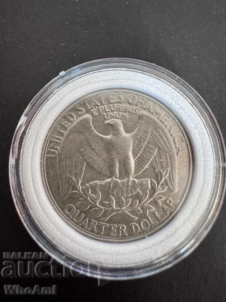 1/4 Washington Quarter dollar - 1991 cu preț € 1.35 | 2.64 BGN 1/4 Washington Quarter dollar - 1991 cu preț € 1.35 | 2.64 BGN