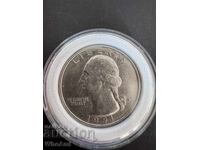 1/4 Washington Quarter dollar - 1991