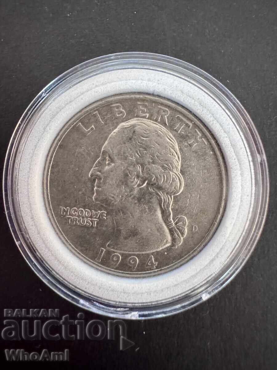 1/4 Δολαρίου Washington Quarter - 1994
