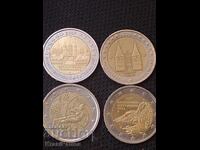 Lot de monede de 2 euro