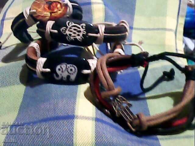 Leather bracelets Leather bracelets