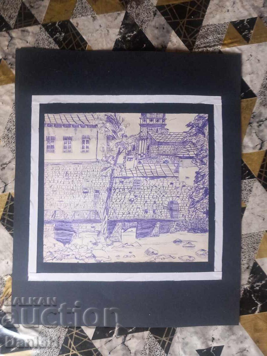 Μονή Ντριάνοβο, 18,5×20,5 εκ