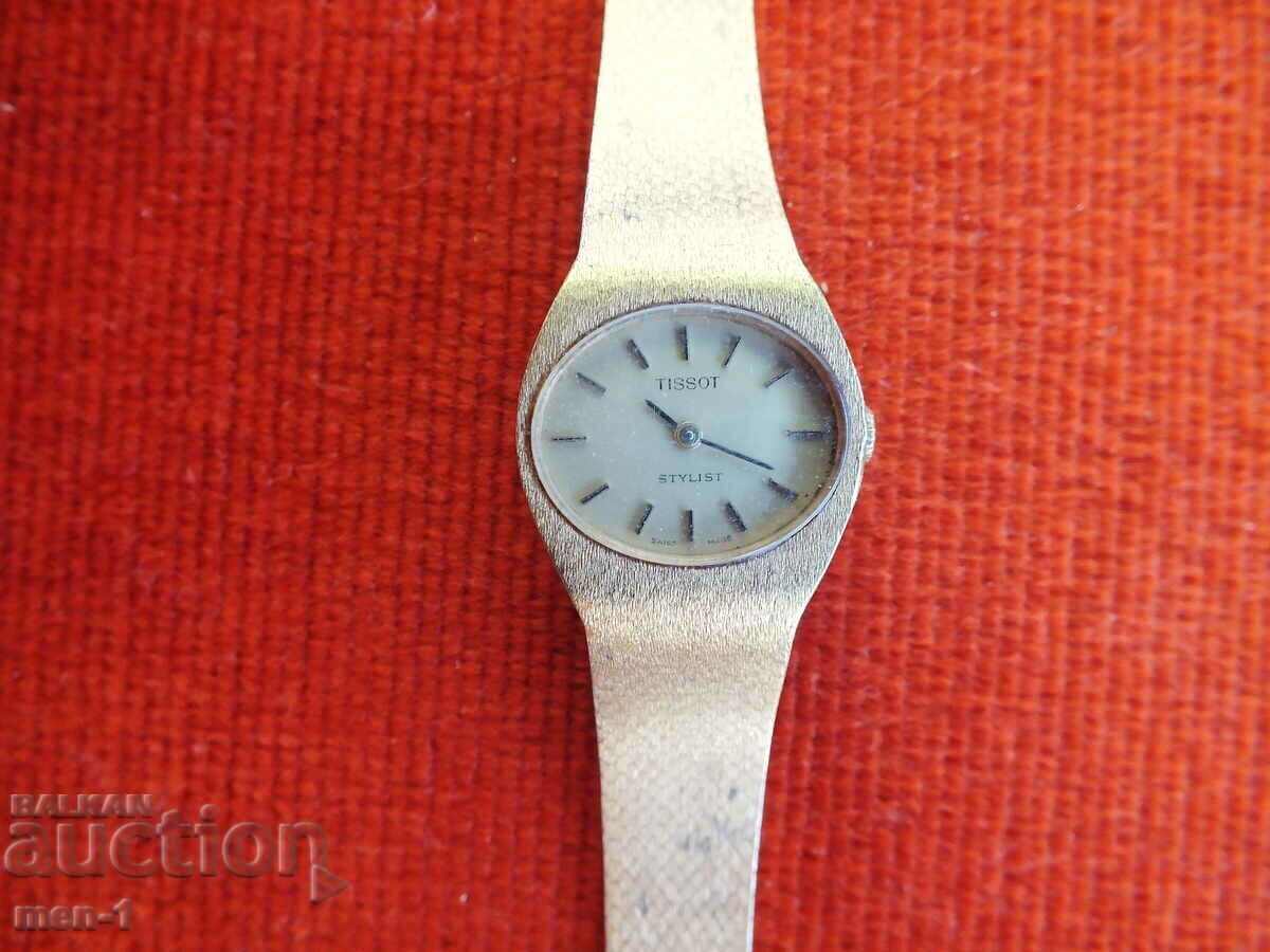 Дамски механичен часовник Tissot stylist - 5