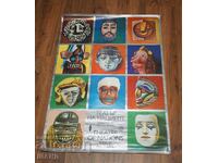 Afiș de teatru original din 1982, artist Cehlarov, Sofia