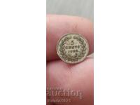 5 cenți 1850 Țările de Jos