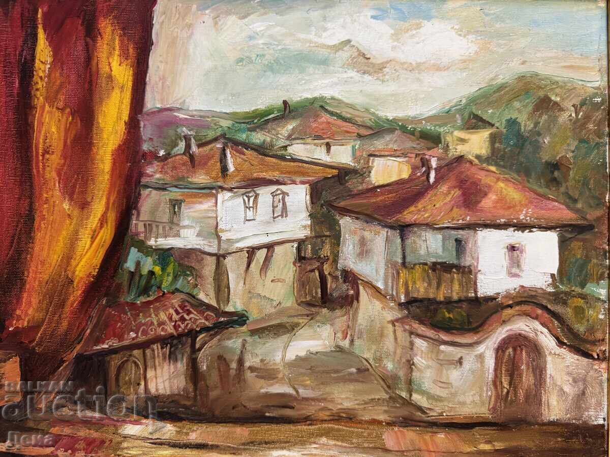 Аукцион Сашо Филев картина 1997г