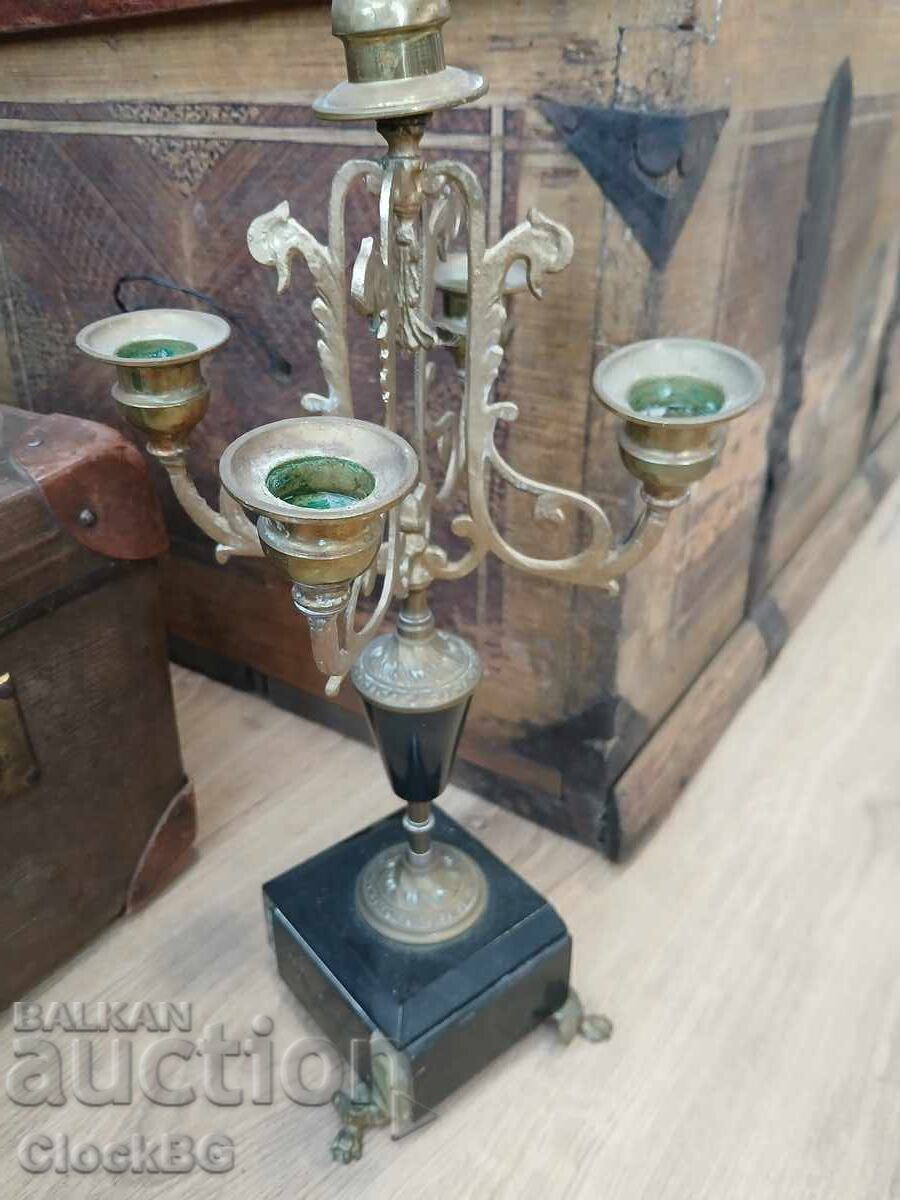 4-light candelabra with price € 5.00 | 9.78 BGN 4-light candelabra with price € 5.00 | 9.78 BGN