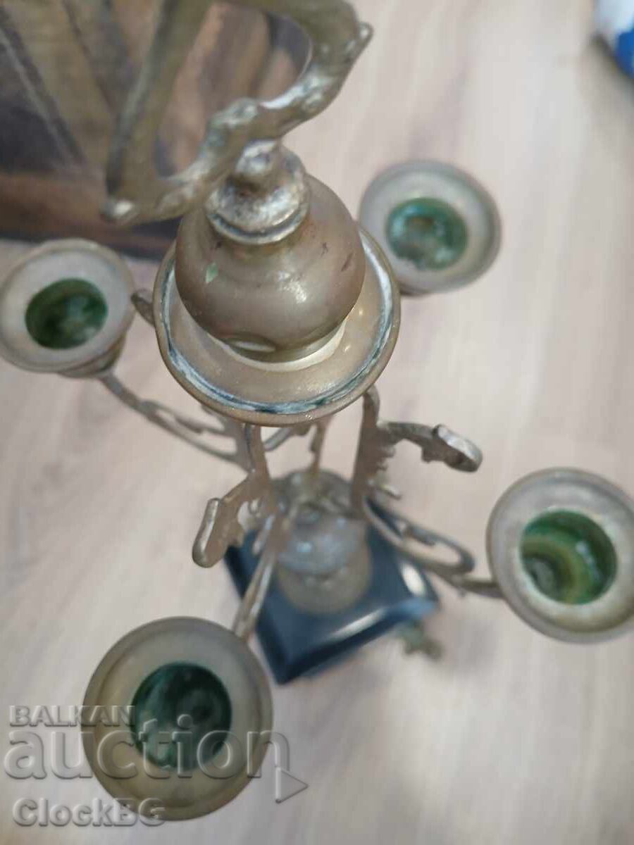 Delivery of 4-light candelabra Delivery of 4-light candelabra