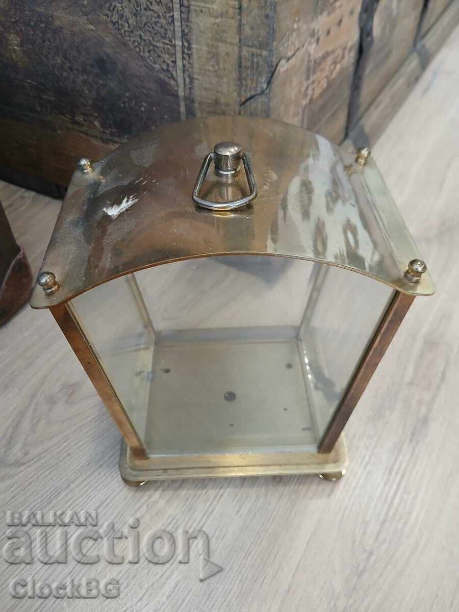 Glass and brass case of a 400-day (anniversary) clock - 5 Glass and brass case of a 400-day (anniversary) clock - 5