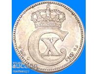 Дания 25 Йоре оре 1915 сребро