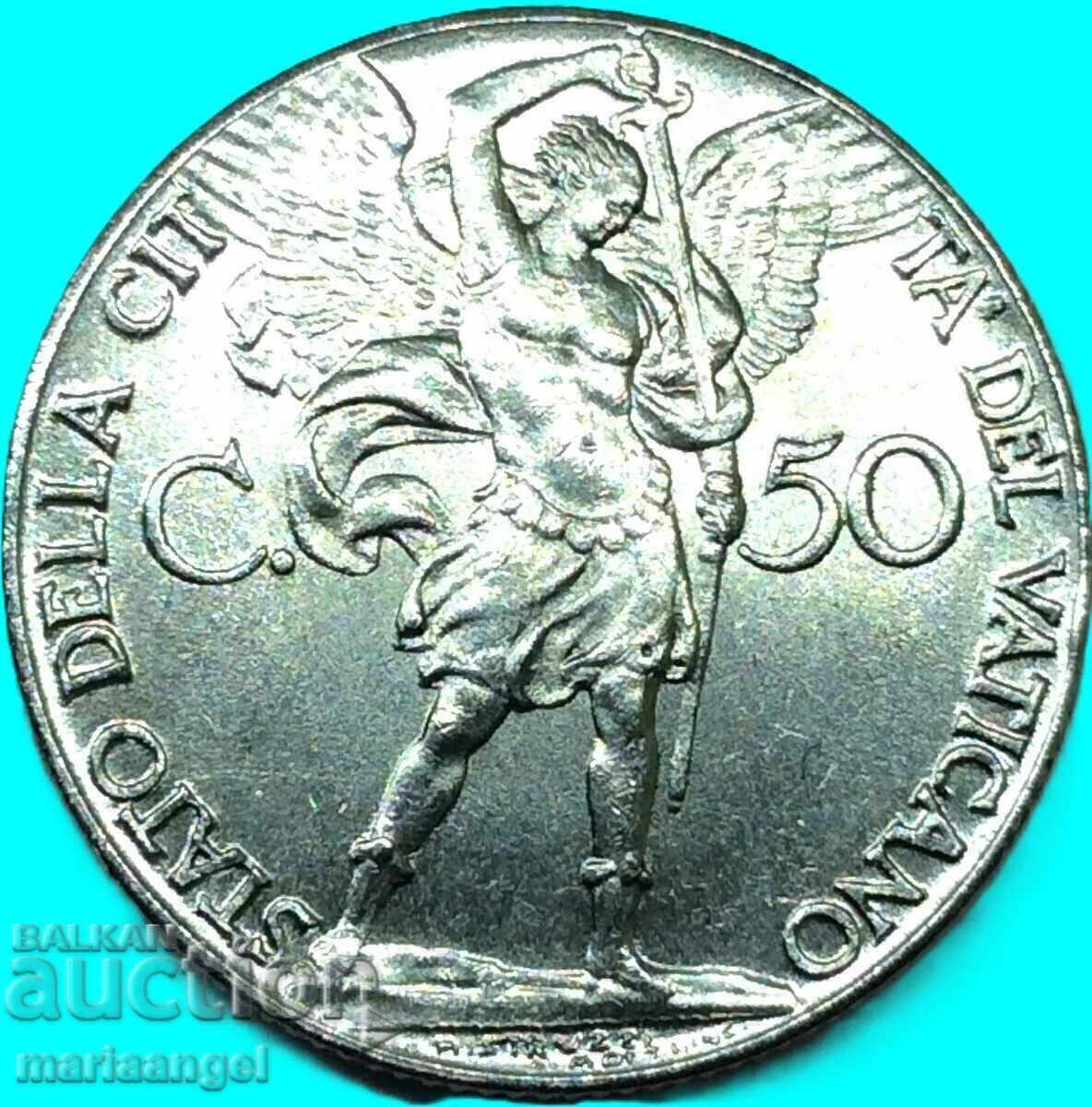 Аукцион Ватикан 50 чентсими 1940 - доста рядка Аукцион Ватикан 50 чентсими 1940 - доста рядка
