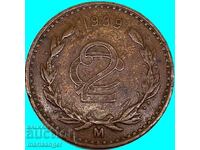 Mexic 1939 2 centavos - nominal rar
