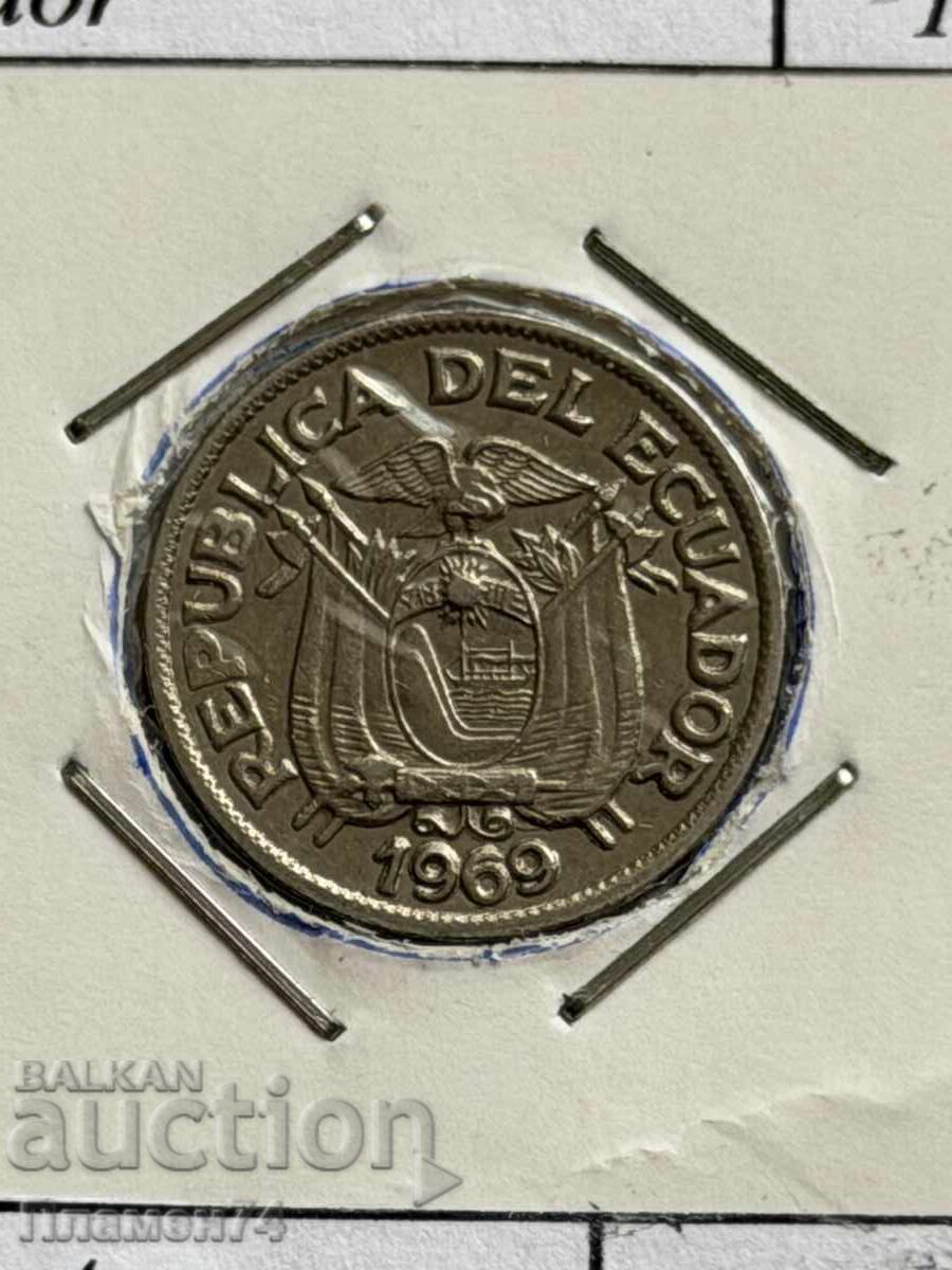 20 σεντάβος 1969 Εκουαδόρ με τιμή € 3.00 | 5.87 BGN 20 σεντάβος 1969 Εκουαδόρ με τιμή € 3.00 | 5.87 BGN