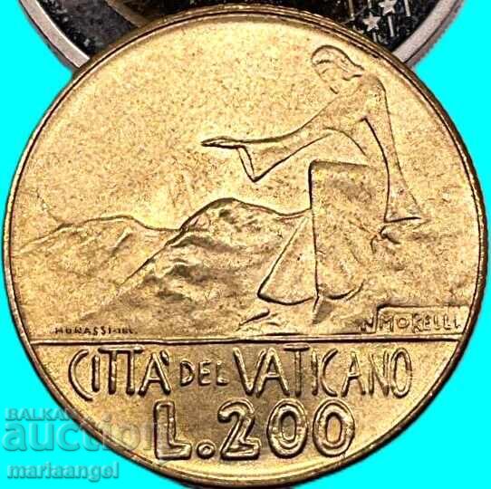 Licitație 200 lire 1978 Vatican