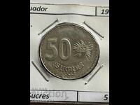 50 sucre 1991 Εκουαδόρ